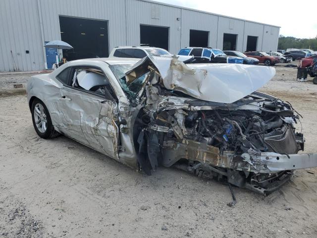 2G1FB1E37D9185875 - 2013 CHEVROLET CAMARO LT فضي صورة 4