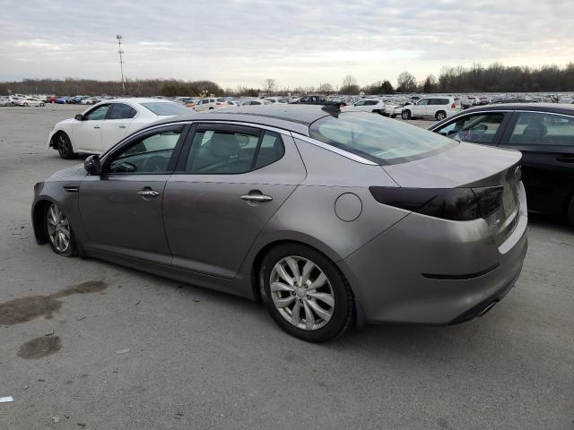 5XXGN4A77EG296031 - 2014 KIA OPTIMA EX GRAY photo 2