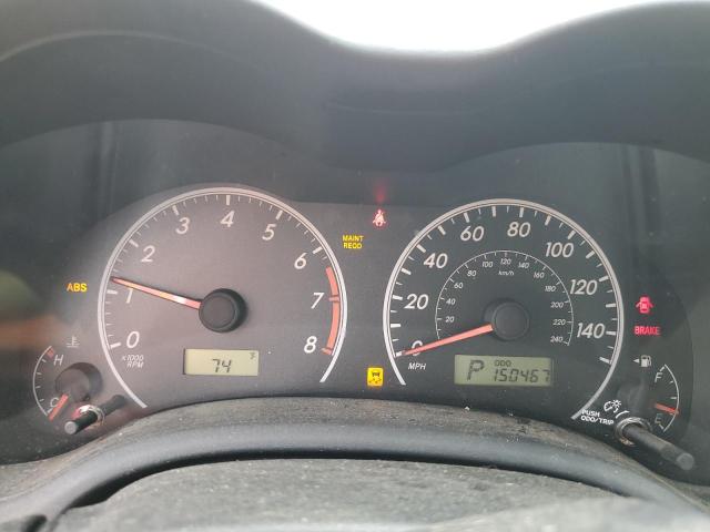 2T1BU4EE7CC833460 - 2012 TOYOTA COROLLA BASE 灰色 照片 9