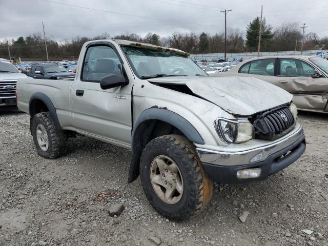 5TEPM62N01Z742964 - 2001 TOYOTA TACOMA SILVER photo 4