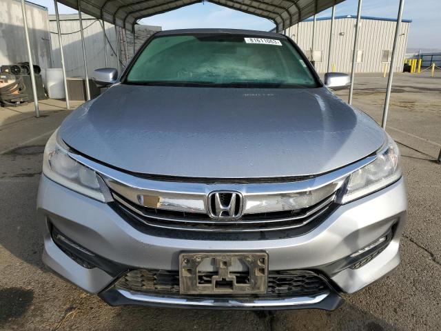 1HGCR2F70HA302852 - 2017 HONDA ACCORD EX SILVER photo 5