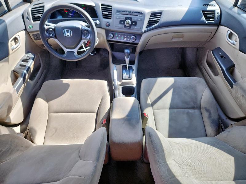 2HGFB2F53CH606848 - 2012 HONDA CIVIC LX 勃艮第红 照片 8