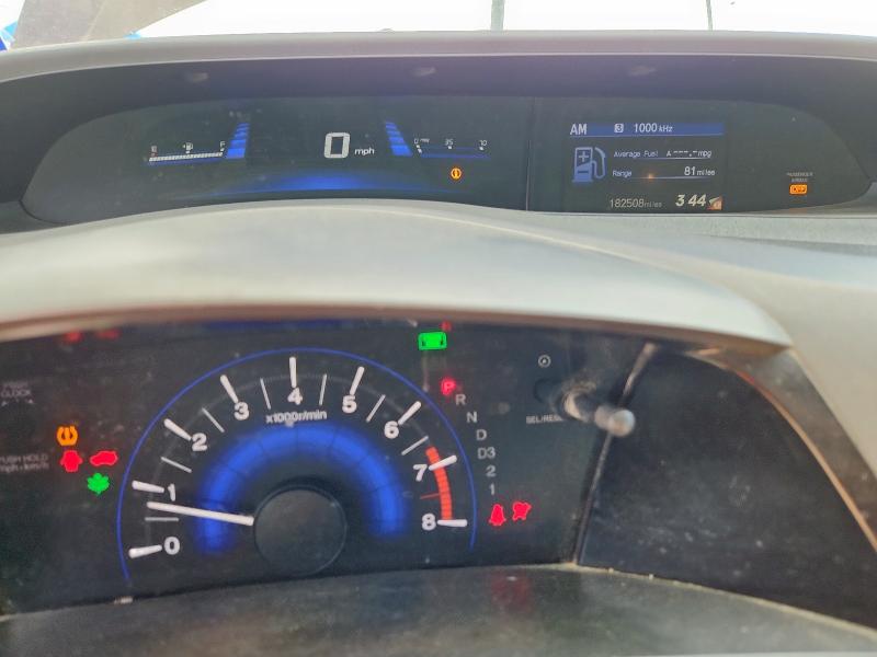 2HGFB2F53CH606848 - 2012 HONDA CIVIC LX 勃艮第红 照片 9