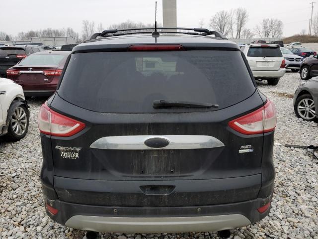 1FMCU9H98DUC56308 - 2013 FORD ESCAPE SEL BLACK photo 6