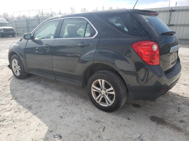 2GNALBEK6D6270839 - 2013 CHEVROLET EQUINOX LS BLACK photo 2