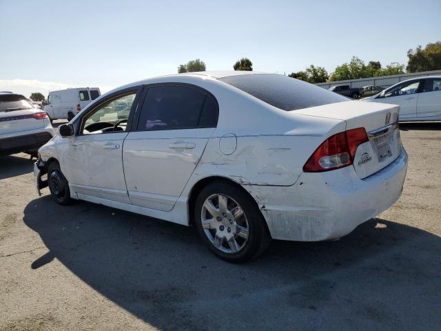 2HGFA1F58AH583528 - 2010 HONDA CIVIC LX WHITE photo 2