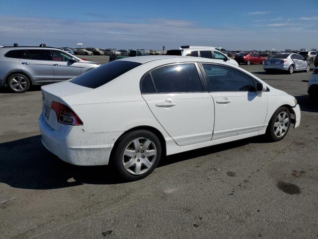 2HGFA1F58AH583528 - 2010 HONDA CIVIC LX WHITE photo 3