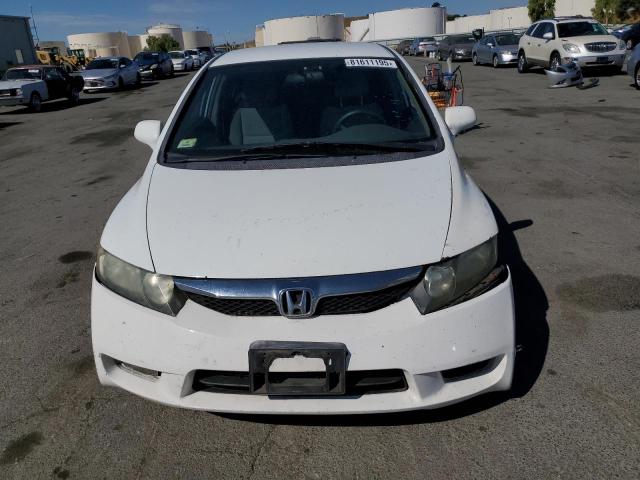2HGFA1F58AH583528 - 2010 HONDA CIVIC LX WHITE photo 5