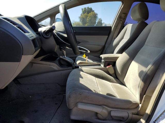 2HGFA1F58AH583528 - 2010 HONDA CIVIC LX WHITE photo 7