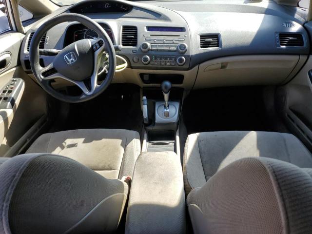 2HGFA1F58AH583528 - 2010 HONDA CIVIC LX WHITE photo 8