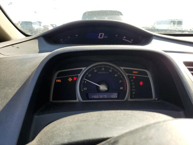 2HGFA1F58AH583528 - 2010 HONDA CIVIC LX WHITE photo 9