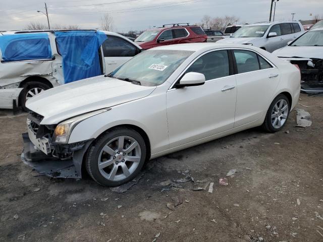 1G6AA5RA3D0164068 - 2013 CADILLAC ATS WHITE photo 1