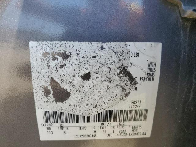 1FM5K8D87DGA26974 - 2013 FORD EXPLORER XLT رمادي صورة 13