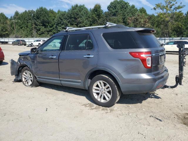 1FM5K8D87DGA26974 - 2013 FORD EXPLORER XLT رمادي صورة 2