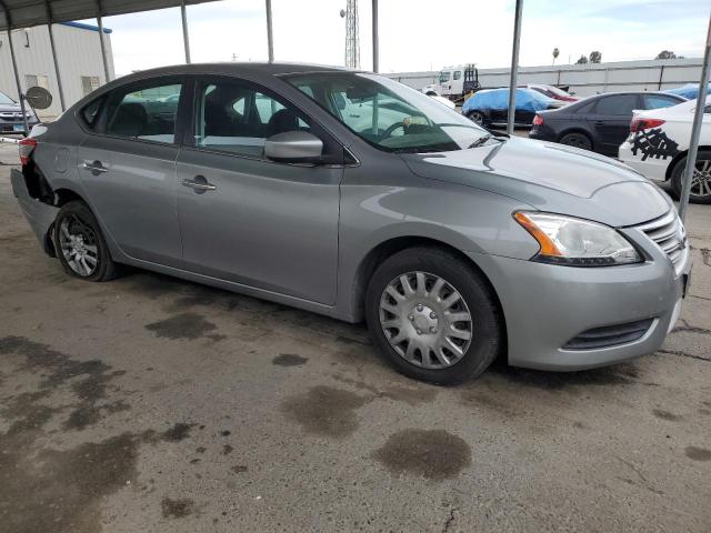 3N1AB7AP1EY225062 - 2014 NISSAN SENTRA S SILVER photo 4