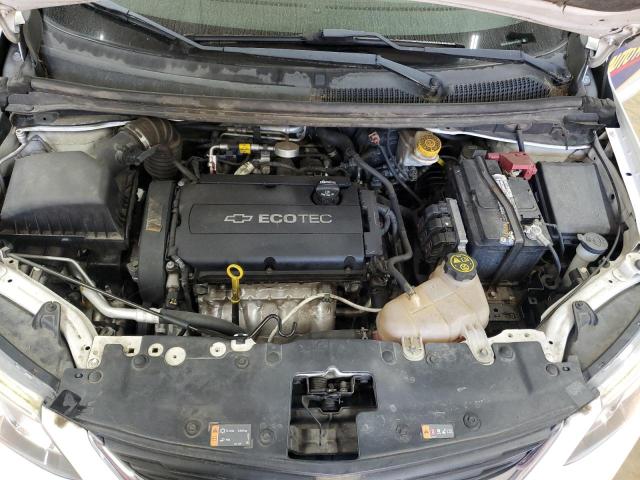 1G1JG6SHXH4173267 - 2017 CHEVROLET SONIC WHITE photo 11