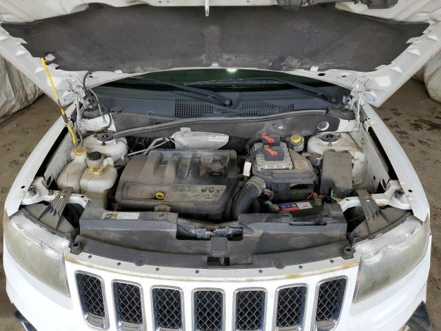 1C4NJDBB2ED670674 - 2014 JEEP COMPASS SPORT WHITE photo 12
