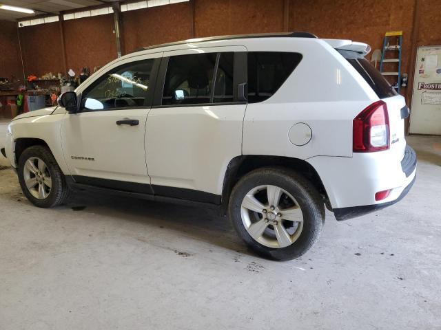 1C4NJDBB2ED670674 - 2014 JEEP COMPASS SPORT WHITE photo 2