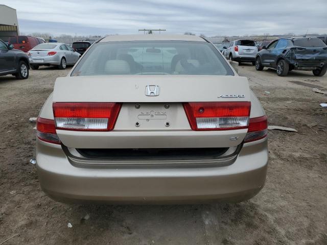 1HGCM56613A137359 - 2003 HONDA ACCORD EX TAN photo 6