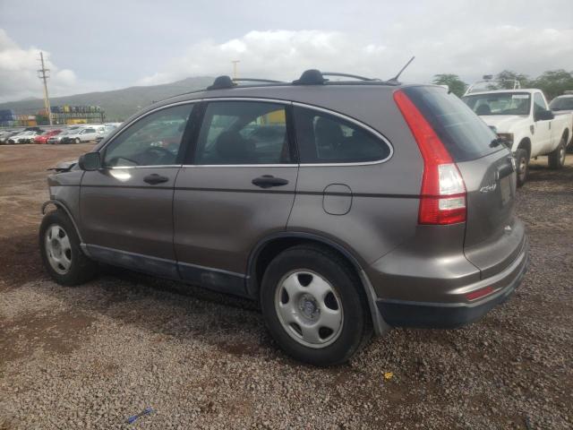 5J6RE3H31AL008112 - 2010 HONDA CR-V LX GRAY photo 2