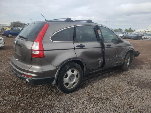 5J6RE3H31AL008112 - 2010 HONDA CR-V LX GRAY photo 3