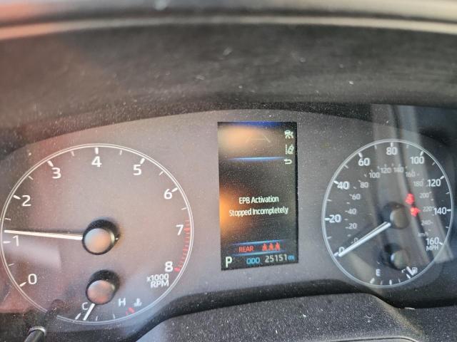 5YFB4MDE4RP147046 - 2024 TOYOTA COROLLA LE أحمر صورة 9