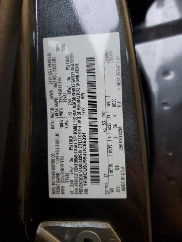 1FMCU9J99JUC86391 - 2018 FORD ESCAPE TITANIUM Schwarz Foto 13