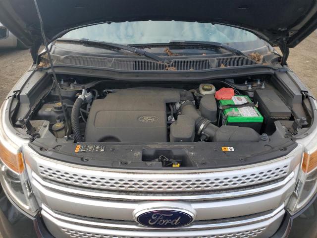 1FM5K8D80EGA66850 - 2014 FORD EXPLORER XLT შავი ფოტო 12