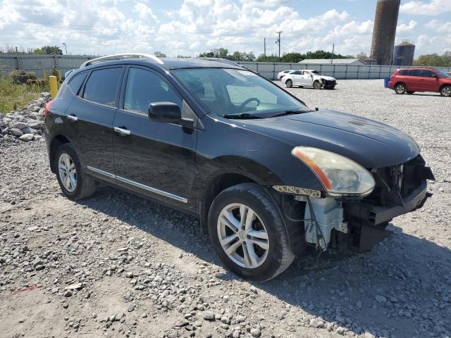 JN8AS5MV9CW351318 - 2012 NISSAN ROGUE S BLACK photo 4