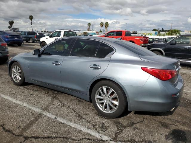 JN1BV7AP4EM676341 - 2014 INFINITI Q50 BASE GRAY photo 2