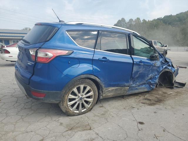 1FMCU9JD5HUB58440 - 2017 FORD ESCAPE TITANIUM Bleu photo 3