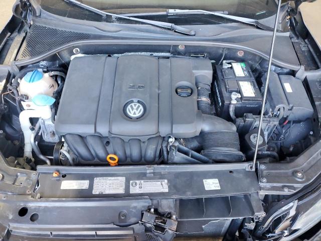 1VWBP7A31CC079233 - 2012 VOLKSWAGEN PASSAT SE Czarny zdjęcie 11