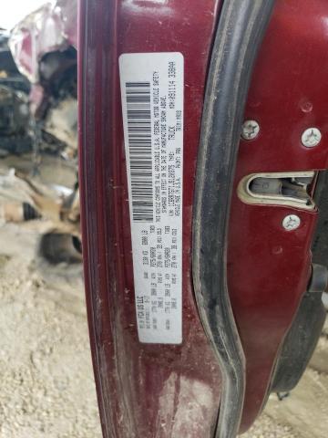 1C6RR7GT1JS120375 - 2018 RAM 1500 SLT Czerwony zdjęcie 12