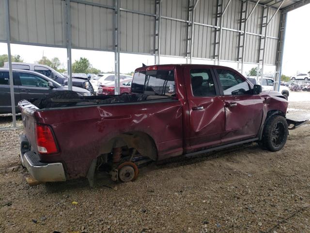 1C6RR7GT1JS120375 - 2018 RAM 1500 SLT Czerwony zdjęcie 3