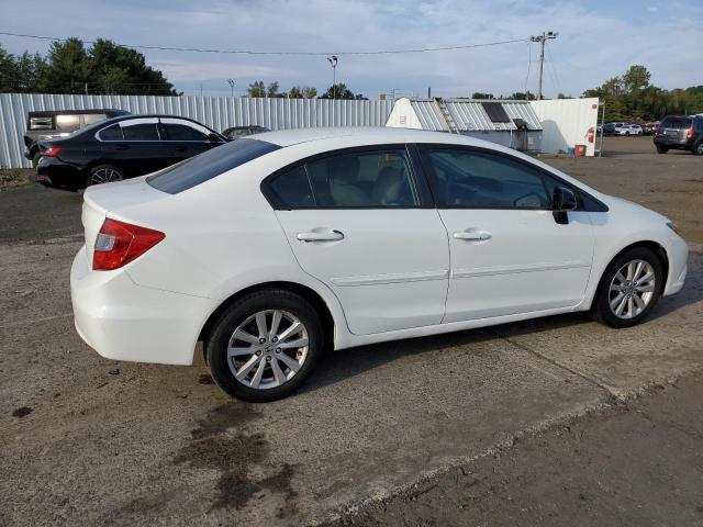 2HGFB2F81CH327294 - 2012 HONDA CIVIC EX WHITE photo 3