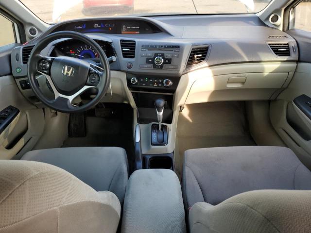 2HGFB2F81CH327294 - 2012 HONDA CIVIC EX WHITE photo 8