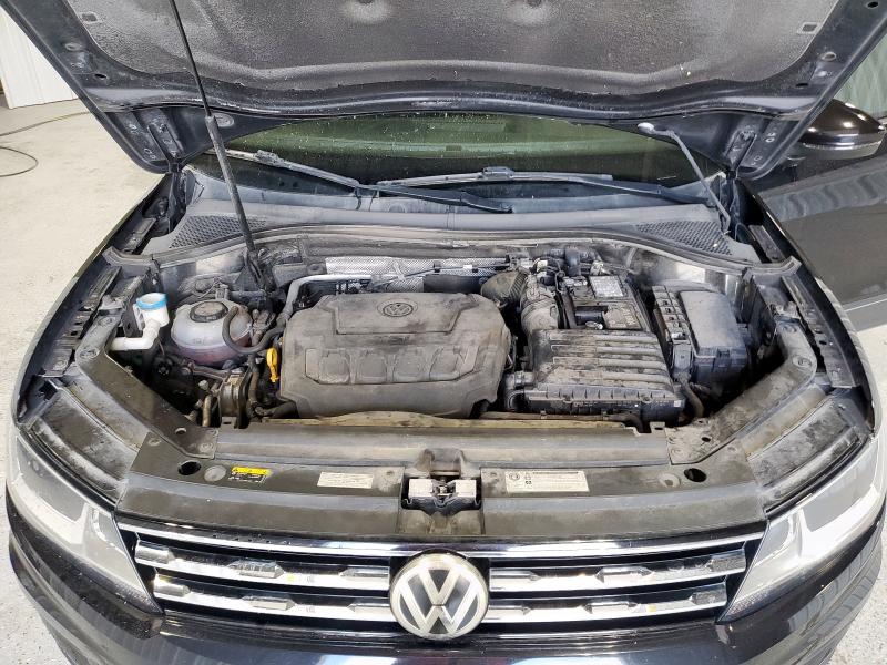 3VV3B7AX6KM181442 - 2019 VOLKSWAGEN TIGUAN SE أسود صورة 11