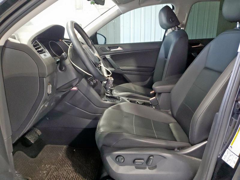 3VV3B7AX6KM181442 - 2019 VOLKSWAGEN TIGUAN SE أسود صورة 7