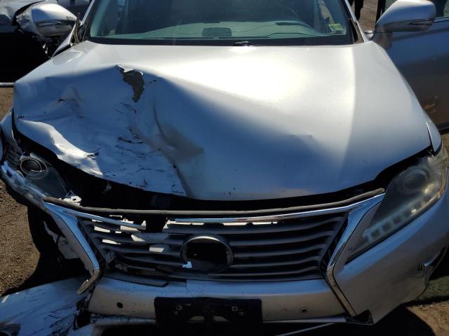 2T2BK1BA5EC235954 - 2014 LEXUS RX 350 BASE SILVER photo 12