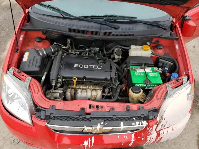 KL1TD5DE1BB128704 - 2011 CHEVROLET AVEO LS 红色 照片 11
