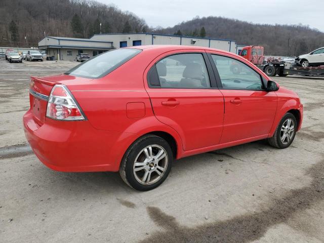 KL1TD5DE1BB128704 - 2011 CHEVROLET AVEO LS 红色 照片 3
