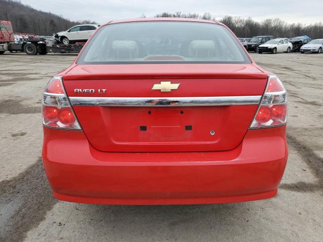KL1TD5DE1BB128704 - 2011 CHEVROLET AVEO LS 红色 照片 6