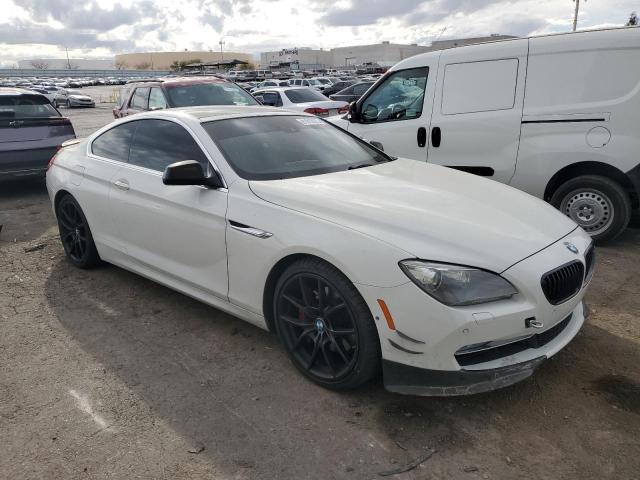 WBALX3C53CC528701 - 2012 BMW 650 I WHITE photo 4