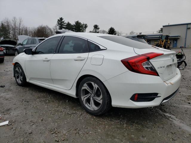 2HGFC2F66KH581495 - 2019 HONDA CIVIC LX WHITE photo 2