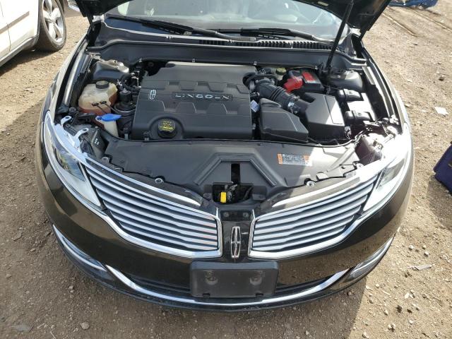 3LN6L2GK2ER803092 - 2014 LINCOLN MKZ BLACK photo 11