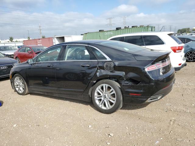 3LN6L2GK2ER803092 - 2014 LINCOLN MKZ BLACK photo 2