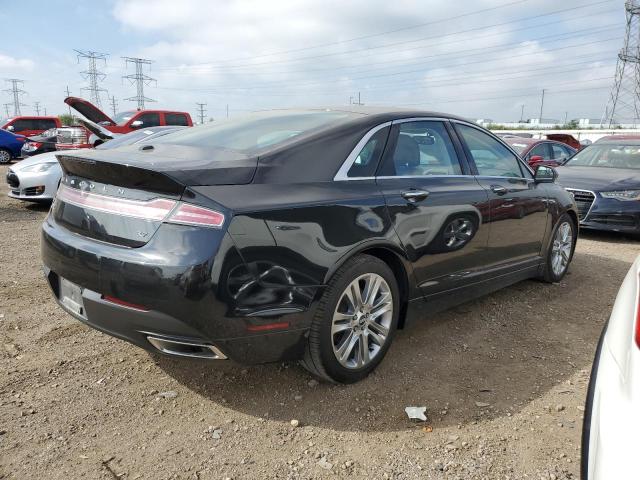 3LN6L2GK2ER803092 - 2014 LINCOLN MKZ BLACK photo 3