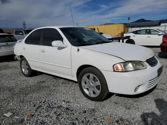 3N1CB51A03L556783 - 2003 NISSAN SENTRA GXE WHITE photo 4