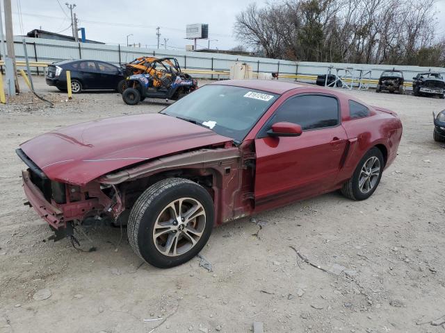 1ZVBP8AM8E5293951 - 2014 FORD MUSTANG RED photo 1