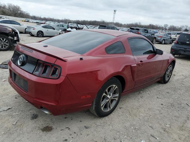 1ZVBP8AM8E5293951 - 2014 FORD MUSTANG RED photo 3